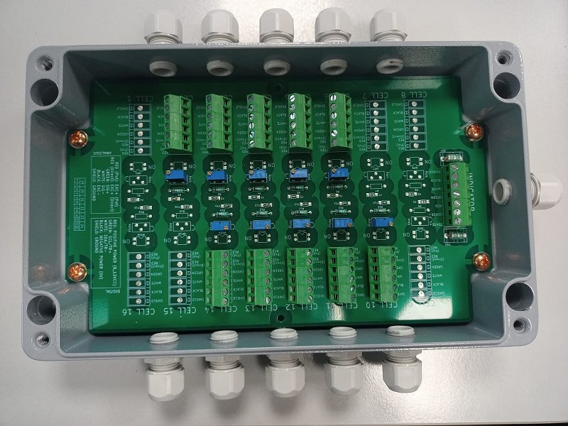 10 LINE Multi-Channel Heavy Weighbridge Junction Box 10 Channels