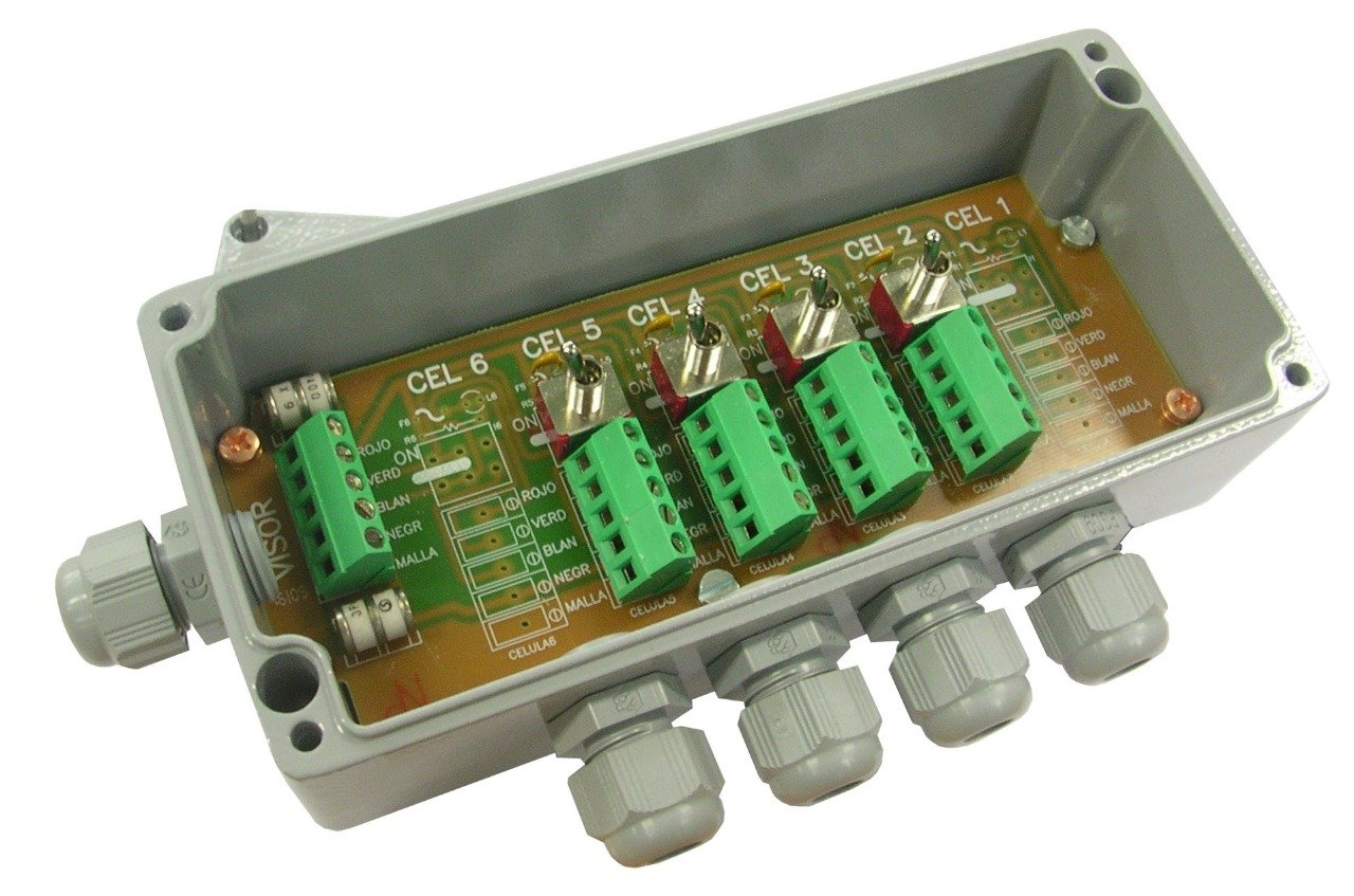 4 LINE Stainless Steel Weighbridge Junction Box