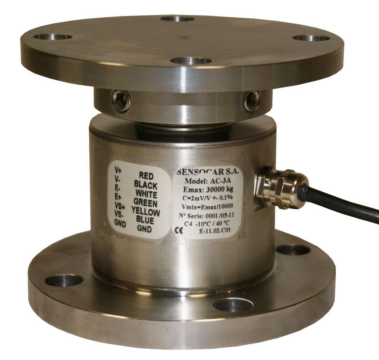 ac-3a-30t Heavy-Duty Rocker Column Load Cell 30 Ton