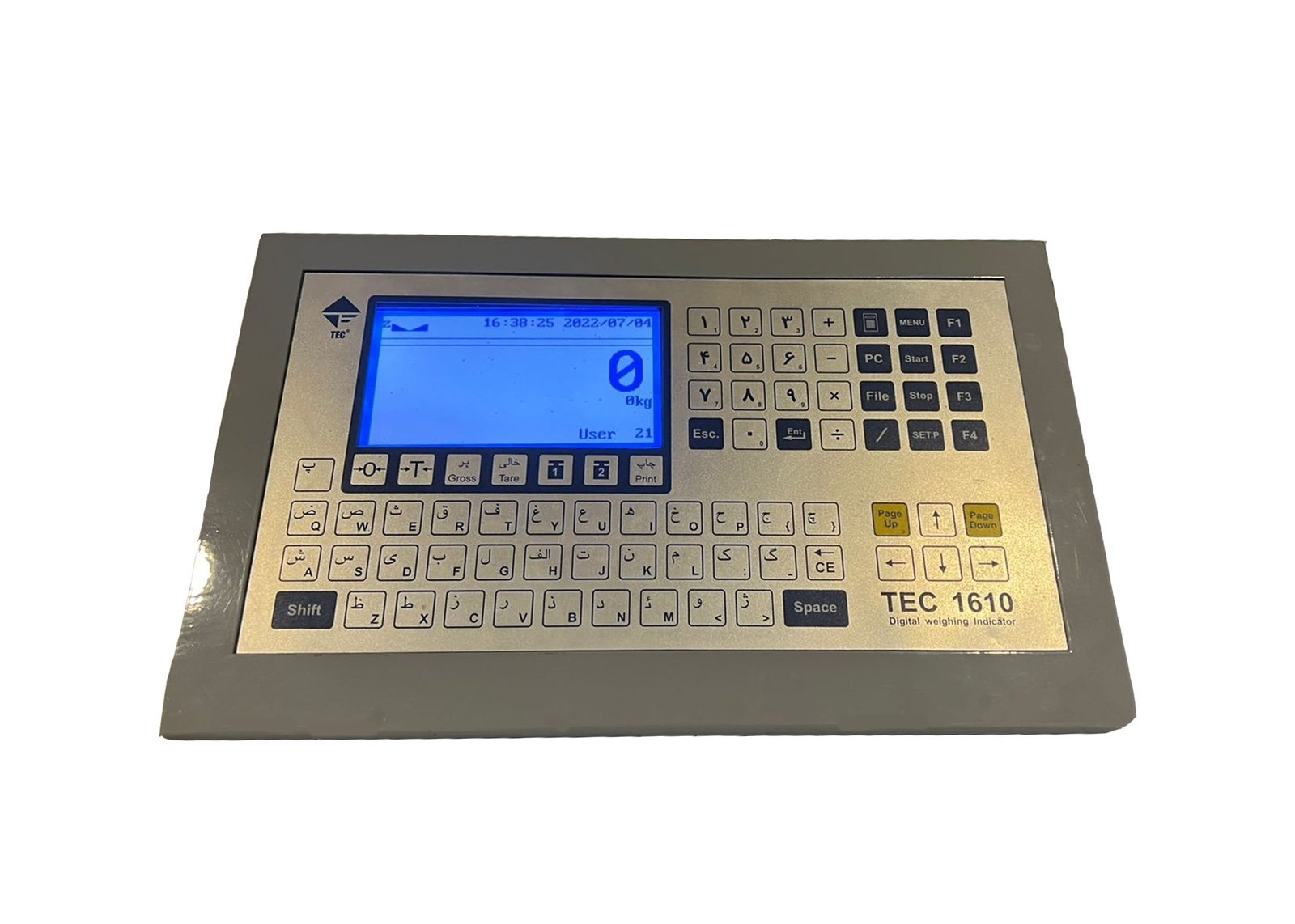 TEC 1610 High-Precision Dual-Scale Weighing Terminal