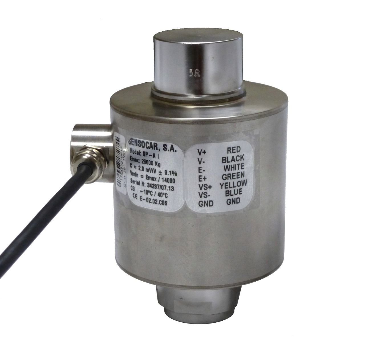 sp-a-25t Spoke Type Low-Profile Compression Load Cell 25 Ton