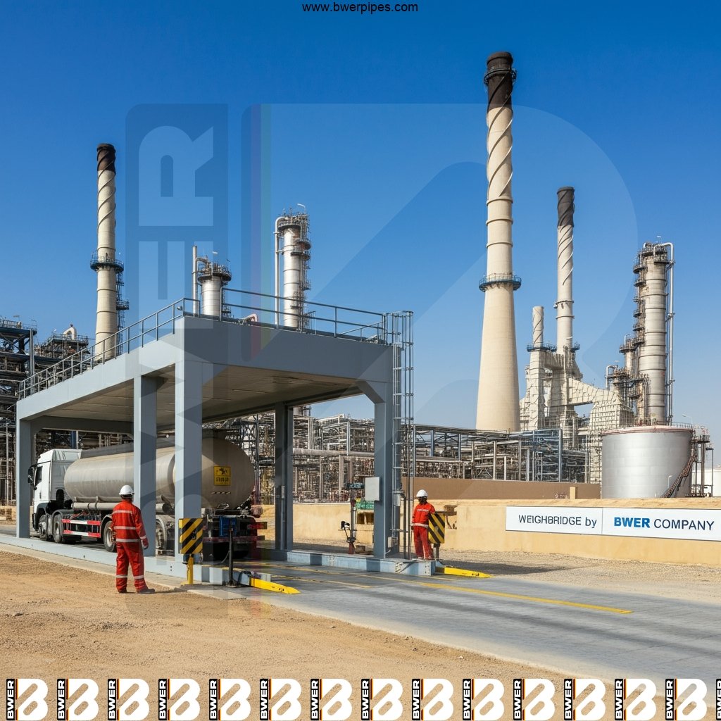 قبان غاطس 16 متر 80 طن - مستودعات الوقود والمنتجات النفطية السائلة